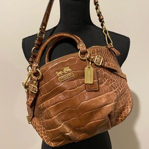 Coach brown purse